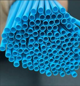 Blue Balloon Stems <b>Plastic</b> Balloon Tubes Party Decoration <b>Rods</b> for Wedding Event - Product Image 1
