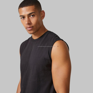 Service OEM – Nouveau débardeur d'été en coton de haute qualité pour homme, idéal pour le fitness et la gym – Débardeur 100 % coton pour homme 2024 - Product Image 5