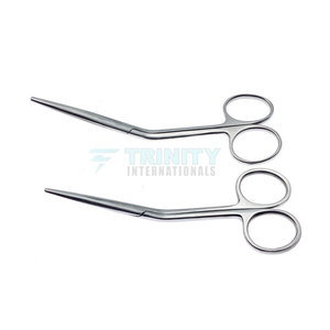 Ciseaux ORL médicaux modernes à surface polie pour une coupe nette, ciseaux ORL de taille pratique, en vente - Product Image 6