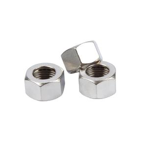 <b>Best</b> Global Selling Brass Stainless Steel Hex Nuts 1/4 3/8 1/2 3/4 Customizable Sanitary Hardware <b>Fittings</b> Nickel Plated Finish - Product Image 2