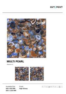 กระเบื้องพอร์ซเลนดีไซน์เนอร์ เกรดพรีเมียม ขนาด 600x600 มม. เงาสูง สำหรับตกแต่งพื้นและผนังภายในสไตล์โมเดิร์น - Product Image 4