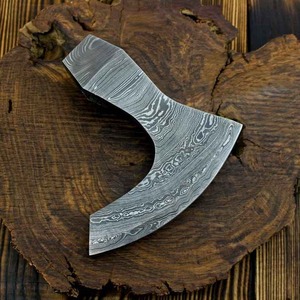 Handmade Tomahawk Axe <b>Head</b> Forged Steel Damascus Pattern Survival Use DIY hatchet DIY Handy for camping Handcrafted axe - Product Image 4