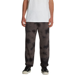 Pantalon de survêtement pour homme de haute qualité, couleur marron uni, délavé à l'acide, tissu respirant, taille mi-haute, style vintage oversize - Product Image 1