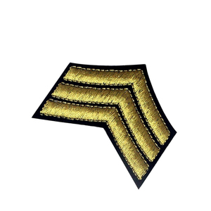 Parche Táctico de Rango Chevron para Uniforme, Parche Termoadhesivo para Ropa, Parches Bordados Personalizados - Product Image 3