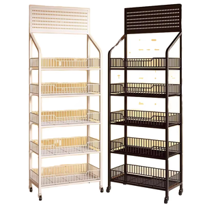 Exhibidor de Metal Resistente para Supermercados y Tiendas de Conveniencia, Multifuncional, para Exhibición de Snacks - Product Image 1