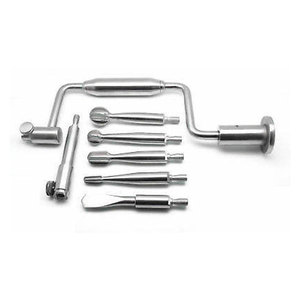 Juego de Instrumentos Quirúrgicos Ortopédicos Hudson Brace, Taladro Manual, Certificado CE, Reutilizable, Perforación Ósea de Precisión, Acero Inoxidable - Product Image 6
