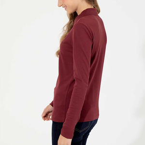 Camiseta Polo Personalizada para Mujer, Manga Corta, Mezcla de Algodón, Transpirable, de Secado Rápido, Suave, Informal, Uniforme de Oficina, Golf, Tenis, Escuela, Trabajo - Product Image 2