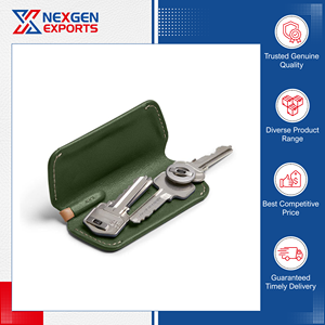 Llavero de Cuero PU Hecho a Mano de Primera Calidad, Fabricación de Alta Gama, Ecológico, Duradero, Personalizable, al por Mayor - Product Image 2