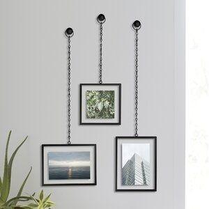 Premium Luxury Gold Hanging <b>Photo</b> <b>Frame</b> with Chain Wall <b>Mounted</b> Metal Picture <b>Frame</b> Modern Stylish Home and Office Table Decor - Product Image 4