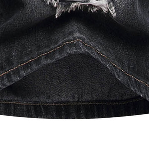 High Quality <b>Men</b>’s <b>Jean</b> <b>Shorts</b> Custom Private Label Premium Denim Fabric Relaxed Fit Vintage Wash Comfortable Fashion Wholesale - Product Image 2