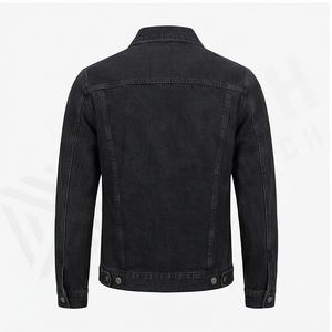 Chaqueta vaquera de mezclilla al por mayor de alta calidad para mujer, prendas de vestir informales, abrigo con botones, chaqueta vaquera de gran tamaño, logotipo frontal, Invierno sólido - Product Image 3