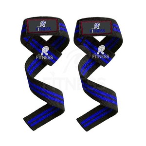Correas de Muñeca de Algodón para Levantamiento de Pesas, para Entrenamiento con Barra, Ejercicios de Fisicoculturismo y Fitness - Product Image 4