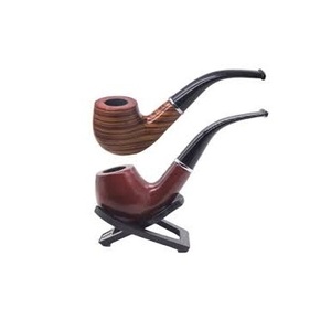 Pipa de Fumar de Madera de Primera Calidad para Coleccionistas, Pipa de Madera Natural Hecha a Mano para Fumar Tabaco - Product Image 3