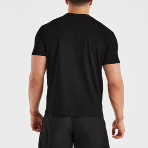 Camiseta de Verano Personalizada de Color Sólido, Corte Cuadrado, Algodón Grueso de Alta Calidad, para Hombre - Product Image 4