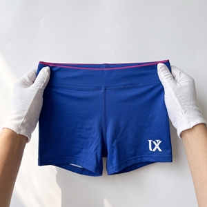 Ensemble d'uniformes de volley-ball personnalisés pour hommes, maillot sublimé à col en V et short en spandex de 3,5 pouces, kit d'équipe avec nom et numéro, extensible dans les 4 sens - Product Image 5