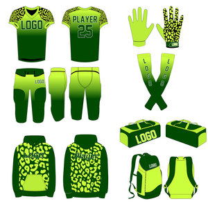 Customized Design Premium Quality American football Uniform <b>Hot</b> Selling Cheap Price American football Uniform Made In Pakistan - Product Image 1