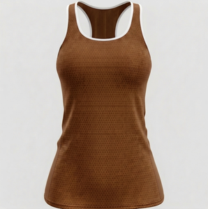 Camisetas sin Mangas con Cuello Redondo y Logotipo Personalizado en la Parte Delantera, Transpirables, para Mujer, 100% Poliéster, Tallas Grandes, Corte Regular, Precio Razonable - Product Image 6