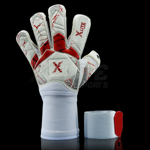 Gants d'entraînement de gardien de but de football professionnels de haute qualité en cuir respirant avec paume antidérapante en latex pour une adhérence optimale - Product Image 4