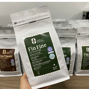 Meilleures ventes - Grains de café Robusta de qualité supérieure, torréfaction Full City, goût sucré, caféiné, sachet de 1 kg, café Sinh Nguyen - Product Image 6