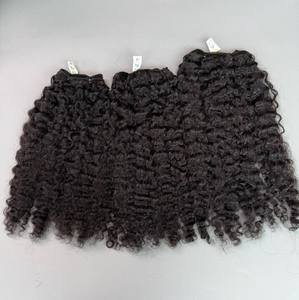 Extensions vietnamiennes de cheveux humains bouclés birmans de qualité de luxe Offre Spéciale des cheveux bruts non traités directement du fournisseur - Product Image 1