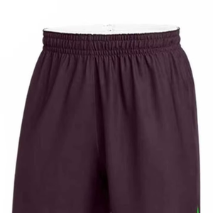 Uniforme de lacrosse personnalisé pour hommes, violet foncé, vert, numéro 55, col en V, manches courtes, short à taille élastique, évacuant l'humidité - Product Image 5