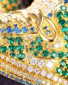 Colgante de Plata de Ley 925 con Moissanita VVS, Estilo Hip Hop, Personalizado, con Diseño de Muñeco Chucky de Dibujos Animados, Certificado y de Moda - Product Image 2