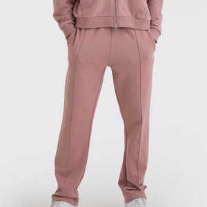Ensemble de survêtements pour hommes en coton French Terry 500 g/m², coupe oversize, style streetwear, avec veste zippée et sweat à capuche, fabrication OEM sur mesure - Product Image 5