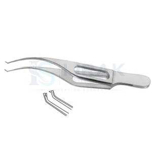 Pince à serviette ophtalmique Backhaus en acier inoxydable, forceps chirurgical manuel pour usage clinique et microchirurgical - Product Image 3