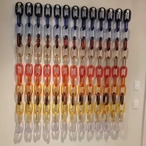 Adornos de Pared Modernos de Cadena Acrílica, Hechos a Mano con Resina, para Decoración del Hogar - Product Image 5