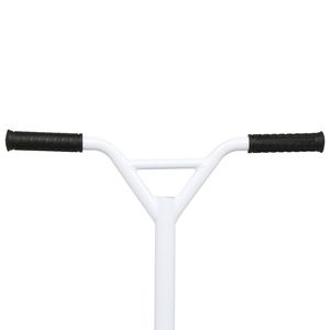 Monopattino Freestyle Bianco per Adolescenti e Adulti, Pieghevole, per Esercizio all'Aperto, Skateboard a Due Ruote, Pieghevole, Capacità Massima 100kg, in Alluminio - Product Image 5