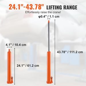 Martinetto Idraulico a Pistone Singolo da 4 Tonnellate con Base Piatta, Cilindro Sollevamento Motore da 4 Tonnellate, Paranco Elettrico ad Alta Capacità di Sollevamento - Product Image 3