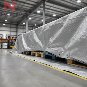 Bâche résistante aux perforations, imperméable et indéchirable, en polyéthylène, pour le transport, l'entreposage et l'usage industriel - Product Image 6