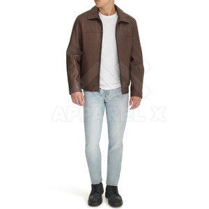 Super Quality <b>Leather</b> <b>Jacket</b> Hot Selling <b>Leather</b> <b>Jacket</b> Winter Breathable Customized Color <b>Leather</b> <b>Jacket</b> - Product Image 2