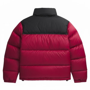 Nouvelles vestes matelassées respirantes à capuche pour hommes, design personnalisé très demandé, de haute qualité, couleur bordeaux avec noir, tendance - Product Image 3