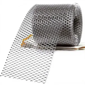 Maille métallique déployée en acier doux MS, feuille de maille métallique déployée MS, rouleau de maille métallique déployée MS, métal déployé - Product Image 2
