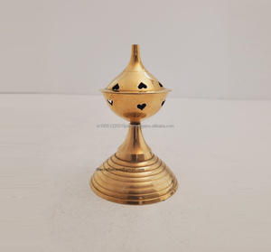 Wholesale Tabletop Polished & Engraved <b>Incense</b> <b>Burner</b> & <b>Holder</b> Arabic Luxury Decorative Home Fragrance <b>Incense</b> <b>Holder</b> - Product Image 6