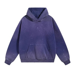 เสื้อฮู้ดกันลมดีไซน์พิเศษแบบย้อมสีเอซิดสำหรับฤดูหนาว ขายดี พร้อมโลโก้ด้านหน้า สีพื้น ผลิตจากโพลีเอสเตอร์/คอตตอน คุณภาพสูง สำหรับทุกเพศทุกวัย รับผลิตแบบ OEM - Product Image 4