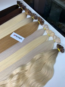 Extensiones de Cabello Virgen Vietnamita Remy con Punta Plana de Queratina, Teñidas, de Alta Calidad, a Granel, 100g, Precio de Fábrica NasaHair - Product Image 5