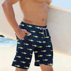 กางเกงชายหาดผู้ชายสุดเท่ห์ ใส่สบายทุกวัน ทนทาน เหมาะสำหรับเล่นกีฬา ฟิตเนส และว่ายน้ำ - Product Image 3