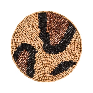 Trendy Premium Fruit Design Handcraft <b>Beaded</b> Embroidery 4 <b>Set</b> Coaster Stylish Fancy And Luxury Unique By Hiba Enterprises - Product Image 4