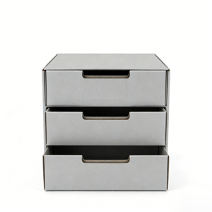 Caja de Regalo de Papel Kraft con Cajón Deslizante Rígido de Varias Capas, con Materiales Reciclados, Grabado en Relieve, Impresión Personalizada, Embalaje de Cartón con Cinta - Product Image 2