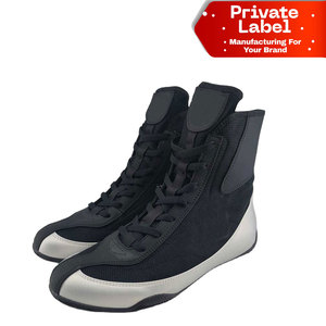 Professional <b>Coach</b> Ring Boxing Shoes Comfortable All-Day Pad Work Shoes Speed Training Specialized Boxing Shoes Aerodynamic - Product Image 1