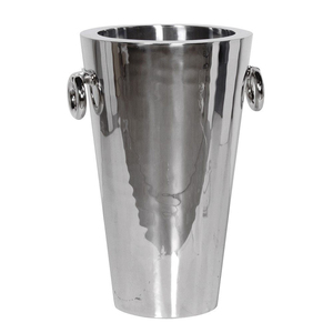 Refroidisseur à vin en métal de luxe avec seau à glace à double paroi en acier inoxydable doré pour mariage, fête, bar, hôtel - Product Image 4