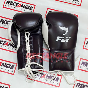Guantes de Boxeo de Primera Calidad, de Moda, de Piel de Vacuno, con Cordones, Personalizados, Duraderos y Súper Cómodos - Product Image 4