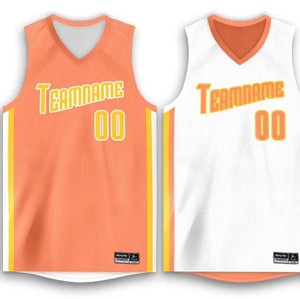 Maillot de basket-ball pour hommes, manches courtes, respirant, imprimé, en mesh, grande taille, été, séchage rapide, service OEM personnalisé - Product Image 3