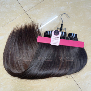 Extensiones de Cabello Humano Vietnamita Remy Alpha Hair A440 para Tejido, Color y Logotipo Personalizados, Doble Trama a Máquina, Permanente, Paquete de 98-105g - Product Image 3