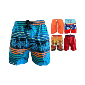 Short athlétique en spandex imprimé sur mesure pour hommes vente en gros de maillots de bain en polyester au design coloré et à la mode pour l'entraînement et la course - Product Image 6