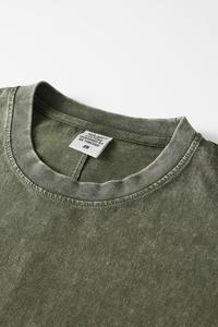 Men's <b>White</b> Sleeveless O-Neck <b>Tank</b> <b>Top</b> 100% Cotton Casual Knitted Solid Color Plain Dyed Style - Product Image 4