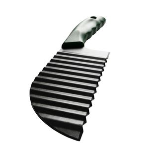 Wavy Blade Plastic Knife for Crinkle Cut Vegetables and Fries Manual <b>Fruit</b> Vegetable <b>Cutter</b> Multi Function Tool - Product Image 4