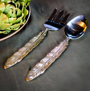ชุดอุปกรณ์เสิร์ฟดีไซน์ Leaf ที่ทันสมัยขายร้อน - Product Image 3